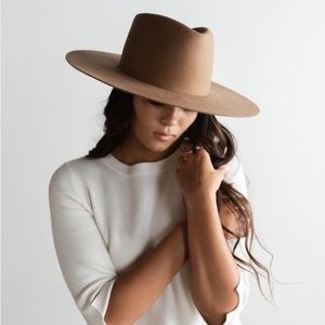 Gigi Pip DAKOTA TRIANGLE CROWN hat, size 55, brown